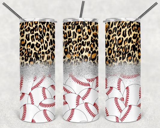 Baseball Leopard with Silver